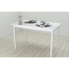 Фото - Стол кухонный Ferrum-decor Марио 75x120x60 Белый ДСП Белое 16мм (MAR0022) Стол кухонный Ferrum-decor Марио 75x120x60 Белый ДСП Белое 16мм (MAR0022)
