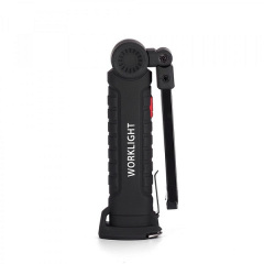 Аккумуляторный фонарик на магните Worklight W-51 складной 360 micro USB Киев