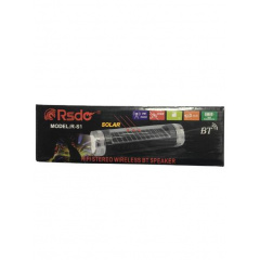Фонарь аккумуляторный Bluetooth RSDO колонка с солнечной панелью с FM радио 21*6 см Тернополь