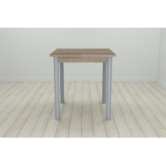 Стіл кухонний Ferrum-decor Агата 75x70x70 Сірий ДСП Сонома Трюфель 16мм (AGA0061) Умань