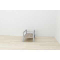 Підставка для системного блоку Ferrum-decor Нікі 21x24x45 Сірий ДСП Сонома Трюфель 16мм (NIK0019) Тернопіль