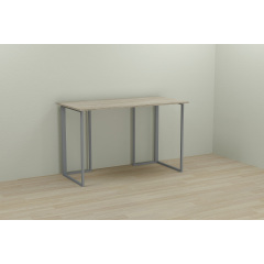 Комп'ютерний стіл Ferrum-decor Ханна 75x100x70 сірий ДСП Дуб Сонома 16мм Харків
