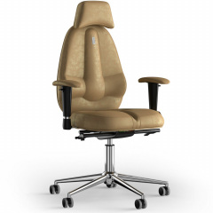 Крісло KULIK SYSTEM CLASSIC Антара з підголівником без рядка Дюна (12-901-BS-MC-0311) Бушеве