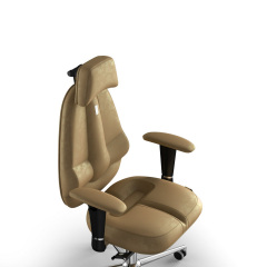 Крісло KULIK SYSTEM CLASSIC Антара з підголівником без рядка Дюна (12-901-BS-MC-0311) Бушеве