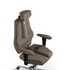 Крісло KULIK SYSTEM NANO Тканина з підголовником зі строчкою Карамельний (16-901-WS-MC-0502) Цумань