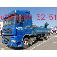 Оренда крана маніпулятора DAF 12 тонн в Києві Хуст