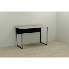 Комп'ютерний стіл Ferrum-decor Майк 75x140x70 чорний ДСП Дуб Сонома 16мм Київ