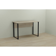 Комп'ютерний стіл Ferrum-decor Курт 75x100x60 чорний ДСП Дуб Сонома 16мм Київ