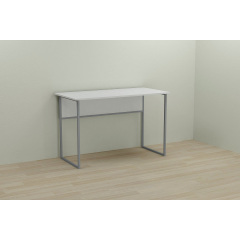 Компьютерный стол Ferrum-decor Коди 75x100x70 серый ДСП Белое 16мм Запорожье