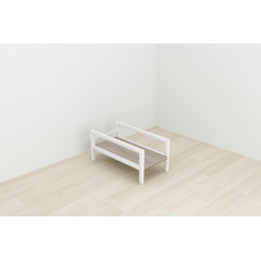 Підставка для системного блоку Ferrum-decor Нікі 21x24x45 Білий ДСП Сонома Трюфель 16мм (NIK0012) Ізмаїл