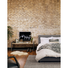 Приліжковий столик у стилі LOFT (NS-1474) Рівне