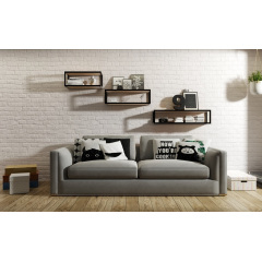 Навісна - настінна полиця у стилі LOFT (NS-1046) Київ