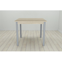 Стіл кухонний Ferrum-decor Агата 75x80x80 Сірий ДСП Сонома 16мм (AGA0046) Сумы