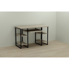 Комп'ютерний стіл Ferrum-decor Тім 75x120x70 чорний ДСП Дуб Сонома 32мм Київ