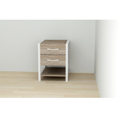 Тумба Ferrum-decor Вів'єн 2/1 50x41x40 см Дуб Сонома (XK00137) Хмельницький