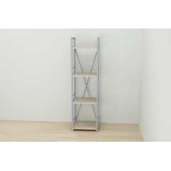 Етажерка Ferrum-decor Конект 120x34x28 см Дуб сонома (XK00250) Херсон