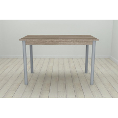 Стіл кухонний Ferrum-decor Беніта 75x120x60 Сірий ДСП Сонома Трюфель 16мм (BEN0047) Дніпро