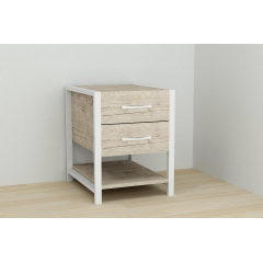 Тумба Ferrum-decor Вивьен 2/1 50x41x40 см Дуб (XK00134) Шепетовка