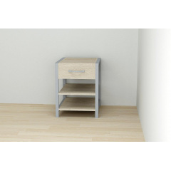 Тумба Ferrum-decor Вів'єн 1/2 50x41x40 см Дуб Сонома (XK00088) Кропивницький
