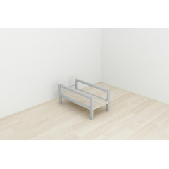 Підставка для системного блоку Ferrum-decor Нікі 21x24x45 Сірий ДСП Сонома 16мм (NIK0018) Бровари