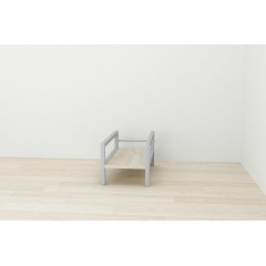 Підставка для системного блоку Ferrum-decor Нікі 21x24x45 Сірий ДСП Сонома 16мм (NIK0018) Бровари