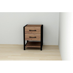 Тумба Ferrum-decor Вивьен 2/1 50x41x40 см Дуб (XK00129) Переяслав-Хмельницкий