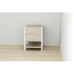 Тумба Ferrum-decor Вивьен 2/1 50x41x40 см Дуб Сонома (XK00136) Ивано-Франковск