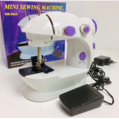 Машинка швейная MINI SEWING MACHINE SM-202A Белая Тернополь