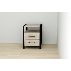 Тумба Ferrum-decor Вивьен 2/2 50x41x40 см Дуб (XK00110) Киев