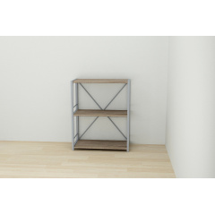 Етажерка Ferrum-decor Конект 73x60x28 см Дуб сонома (XK00233) Івано-Франківськ