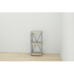 Етажерка Ferrum-decor Конект 73x34x28 см Дуб сонома (XK00268) Покровськ