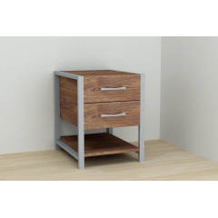Тумба Ferrum-decor Вів'єн 2/1 50x41x40 см Дуб (XK00141) Київ