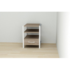 Тумба Ferrum-decor Вів'єн 1/1 50x41x40 см Дуб Сонома (XK00101) Київ