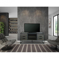 Тумба подставка для TV в стиле LOFT (NS-2114) Изюм