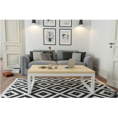Кофейный журнальный столик в стиле LOFT (NS-605) Стрый