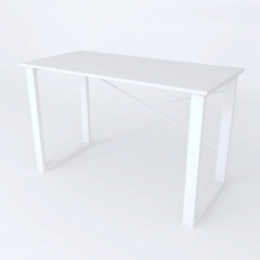 Письмовий стіл Ferrum-decor Драйв 750x1000x600 Білий метал ДСП Білий 16 мм (DRA015) Чернігів