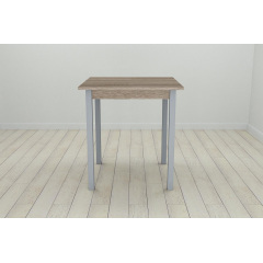 Стол кухонный Ferrum-decor Диего 75x70x70 Серый ДСП Сонома Трюфель 16мм (DIE0054) Фастов
