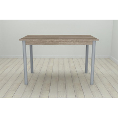 Стіл кухонний Ferrum-decor Беніта 75x120x80 Сірий ДСП Сонома Трюфель 16мм (BEN0061) Дніпро