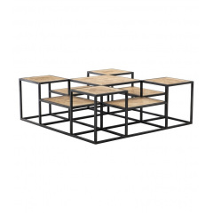Кофейный журнальный столик в стиле LOFT (NS-569) Тернополь