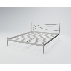 Кровать Tenero Гвоздика1 1800х1900 Белый бархат Боярка