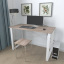 Письменный стол Ferrum-decor Драйв 750x1200x700 Белый металл ДСП Дуб Сонома Трюфель 16 мм (DRA103) Умань