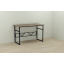 Компьютерный стол Ferrum-decor Раян 75x140x60 черный ДСП Дуб Сонома Труфель 16мм Обухов