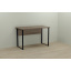 Комп'ютерний стіл Ferrum-decor Курт 75x120x60 чорний ДСП Дуб Сонома Труфель 32мм Київ