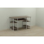 Компьютерный стол Ferrum-decor Тим 75x140x70 белый ДСП Дуб Сонома Труфель 16мм Тернополь