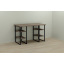 Компьютерный стол Ferrum-decor Карэн 75x120x70 черный ДСП Дуб Сонома Труфель 32мм Киев