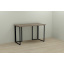 Компьютерный стол Ferrum-decor Ханна 76x120x60 черный ДСП Дуб Сонома Трюфель 32мм Чернигов