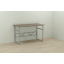 Комп'ютерний стіл Ferrum-decor Раян 75x120x60 сірий ДСП Дуб Сонома Труфель 16мм Бровари