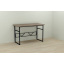 Комп'ютерний стіл Ferrum-decor Раян 75x120x70 чорний ДСП Дуб Сонома Труфель 32мм Ізюм