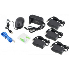 Комплект відеоспостереження бездротової DVR KIT CAD Full HD UKC 8004/6673 WiFi 4ch набір на 4 камери Суми