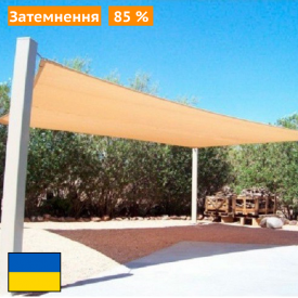 Затіняюча сітка Elite 85% затінення коричнева, 3.0 х 50.0 (м) Япрофі